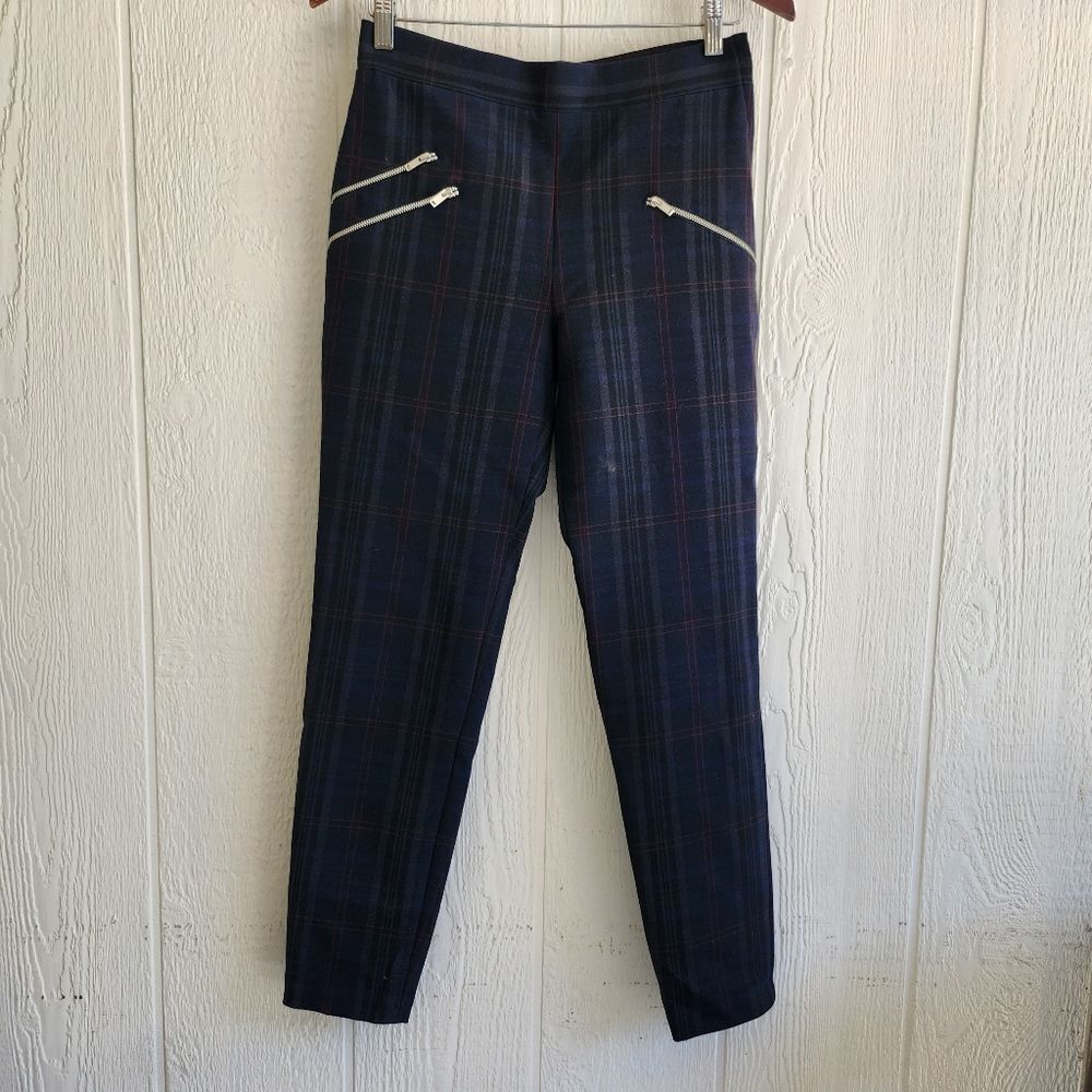 Zara Womens Plaid Pants